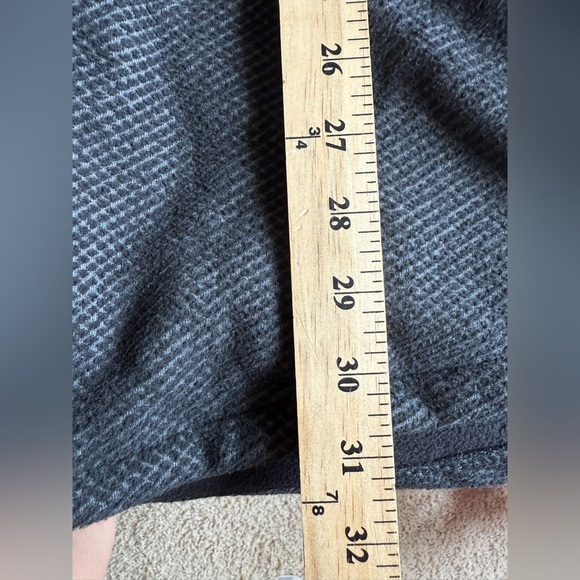 Lee Snap Button Up Shacket Jacket Men’s SZ XL Grey Flannel Fleece Lined Pockets - Picture 8 of 8